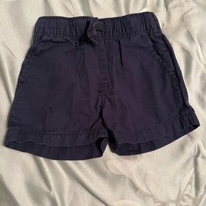 Children’s place Navy khaki shorts 9-12mo baby boys